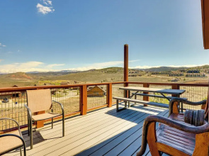 1 Mi to Granby Ranch: Mtn Home w/ Deck