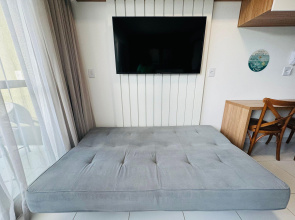 Estúdio Aconchegante Com Vista para Piscina