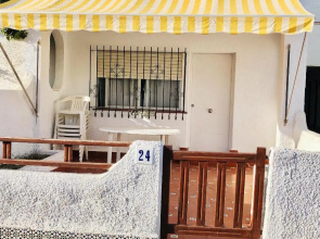 4 bedrooms house at La Manga del Mar Menor 100 m away from the beach with sea view shared pool and terrace