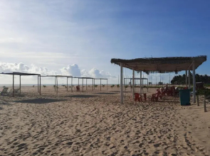 Bangalô 12 na praia de Guaratiba, Prado, ba