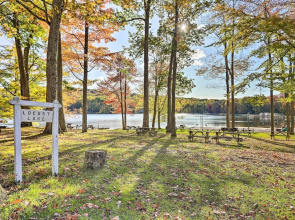 Pocono Lake Home w/ Fire Pit: Walk to Ski Hill!
