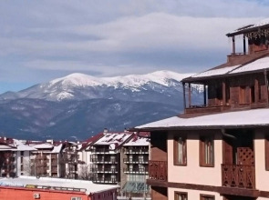 One bedroom appartement at Bansko 100 m away from the slopes with furnished balcony and wifi