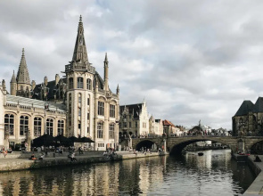 Stylish Duplex Studio With Premium Materials in Ghent City Center