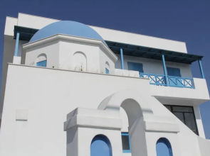 Blue White