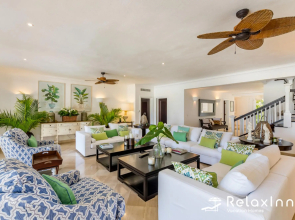 Ocean and Golf View 4-bedroom Villa at Exclusive Punta Cana Resort