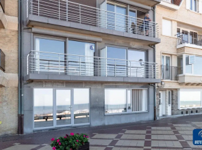 Apartment on Belgian Coast With Sea View