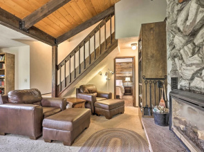 2 Mi to Grand Lake: Cabin w/ Fireplace & Library!