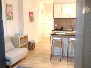 Studio in Puerto de la Cruz, with Wonderful Sea View, Shared Pool, Furnished Balcony - 250 M From the Beach