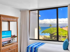 NEW KBM Resorts Free CAR Kaanapali Shores 6th Floor Ocean View Suite Steps to Pool and Beach Ks-616