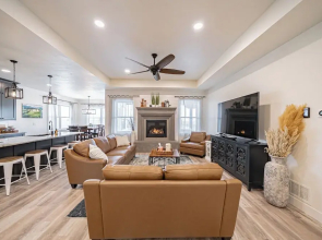 Teton Valley Getaway w/ Private Deck & Hot Tub!