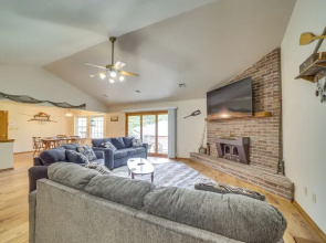 Near Grand Lake: Family Home w/ Shared Dock!