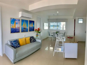 Apartment P1-6 Facing the sea With Pool and Wifi