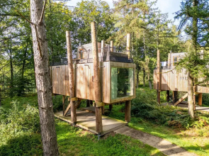 Treehouse Near Tournai With Sauna and Terrace