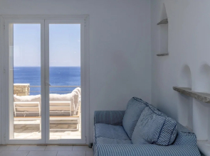Aegean Whispers Sea Front Villa in Tinos