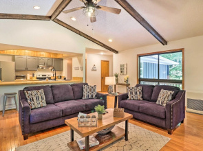 Smoky Mountain Retreat w/ Games, Fire Pit & Patio!