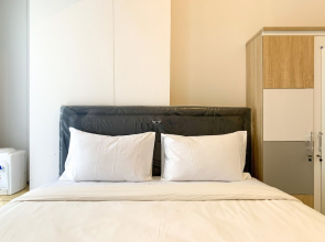 Comfy And Warm Studio Room At Tokyo Riverside Pik 2 Apartment
