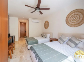 NHOA 112C Lux 1BR Condo Plunge Pool in Aldea Zama