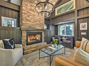 Trillium Home w/ Golf Course Views & Fireplaces!