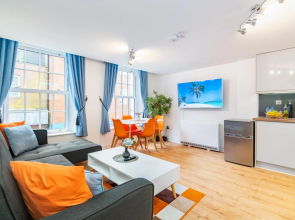 Central Apartment With 55'' Smart TV, Netflix