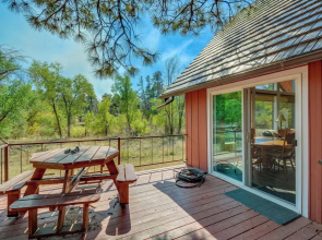 < 2 Mi to Dtwn: Prescott Cabin w/ Furnished Deck