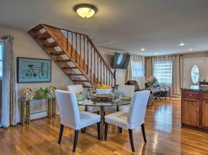 Waterfront Home w/ Large Deck & Dock on Narrow Bay