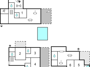 Amazing Home in Barbat na Rabu With 6 Bedrooms, Jacuzzi and Outdoor Swimming Pool