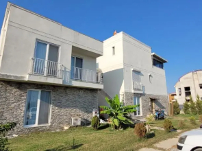 Architect's house with spacious veranda in Antalya, Belek