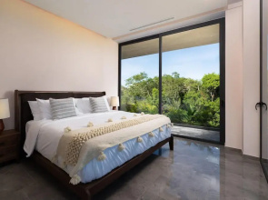 Luxury 2 Bedroom Condo 10 min From Tulum Ruins The Beach Free Shuttle Yoga Corner Spa Gym