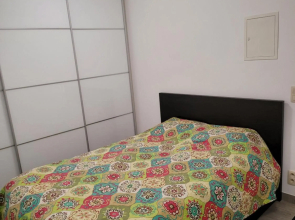 Studio 105 op zeedijk met frontaal zeezicht 1ste verdiep