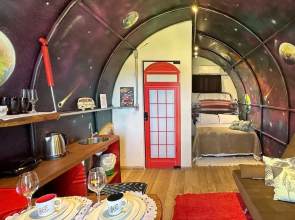 Cabana temática hipster