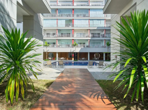Af15 ALTO PADRÃO, WI-FI, AR, PISCINA, SAUNA, ACADEMIA, QUASE PÉ NA AREIA
