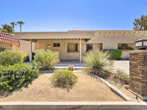 Patio, Grill + Resort Perks: Palm Desert Home