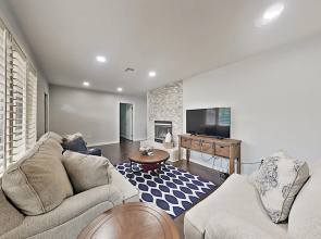 Charming Getaway W/ New Kitchen & Private Backyard 3 Bedroom Home