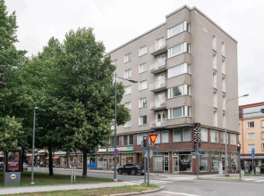 Perheasunto keskustassa