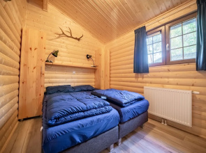 Wooden Chalet with Dishwasher near De Veluwe National Park