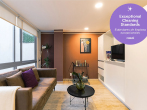 Casai Cute Studio on top Floor in Condesa