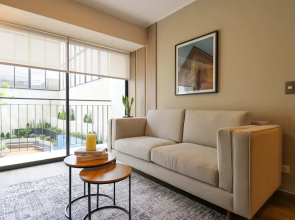 w Comfy 1BR Apartment w Balcony in Miraflores