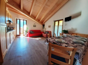 2 bedrooms appartement at Andalo 600 m away from the slopes with city view garden and wifi