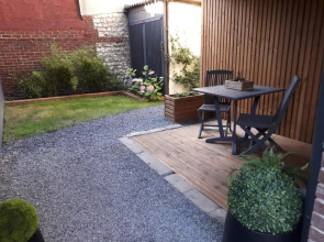 Studio avec jardin et stationnement gratuit à Rouen