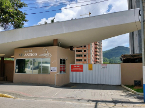 Apto Vista Atlântico com 2 quartos com Ar Cond Wi-Fi TV SMART e Área de lazer