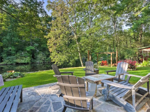 Waterfront Home w/ Boat Dock on Mirror Lake!