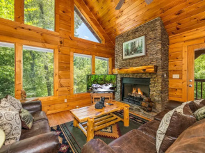 Dog Friendly Secluded Cabin W Hot-tub Sleeps 12
