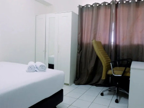 Minimalist 1BR with City View The Wave Apartment