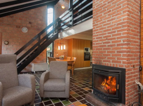 Tidy Holiday Home With Wood Burner in a Green Area