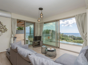 Villa Lassi Illios Large Private Pool Walk to Beach Sea Views A C Wifi - 3055