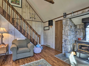 1 Mi to Arrowhead Lake: Pocono Home w/ Fire Pit
