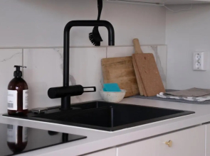 A stylish and quiet apartment in a great location