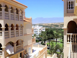 Pleasant apartment in Almerimar with shared pool