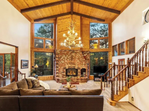 Lakeview Cabin w/ Game Room & Deck Near Ski Slopes & Trails Sleeps 20 Waterview by Avantstay