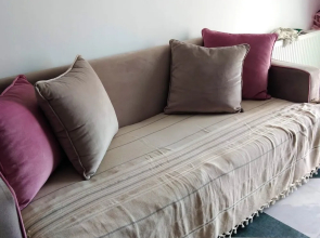 Apartment with One Bedroom in Hergla, with Wonderful Sea View, Shared Pool And Furnished Terrace